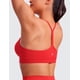 thumbnail image 4 of Sujetador deportivo CRZ YOGA Butterluxe para mujer, acolchado en forma de Y, rojo, 4 of 5