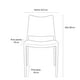 thumbnail image 5 of Silla Diseño Monoblock Todi Blanco, 5 of 5