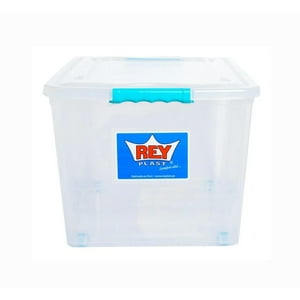 Reyplast - Caja Organizadora Almacenamiento Suprema 50 Lts