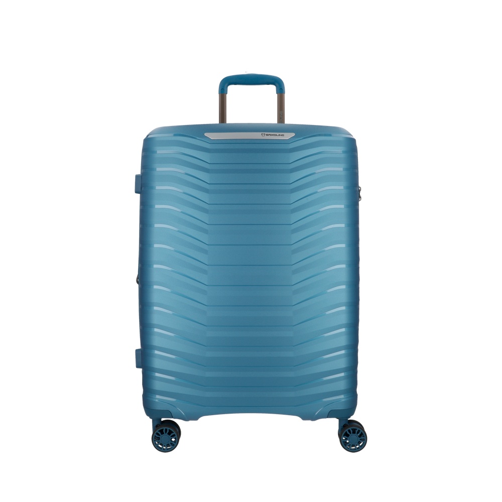 Maleta Mediana Saxoline Titanium Azul