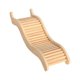 thumbnail image 1 of Puente De Madera Escondite Cabaña Accesorio Masticar Escalera De Escalada Portátil Para Hámster 9,5 Cm X 28 Cm, 1 of 3
