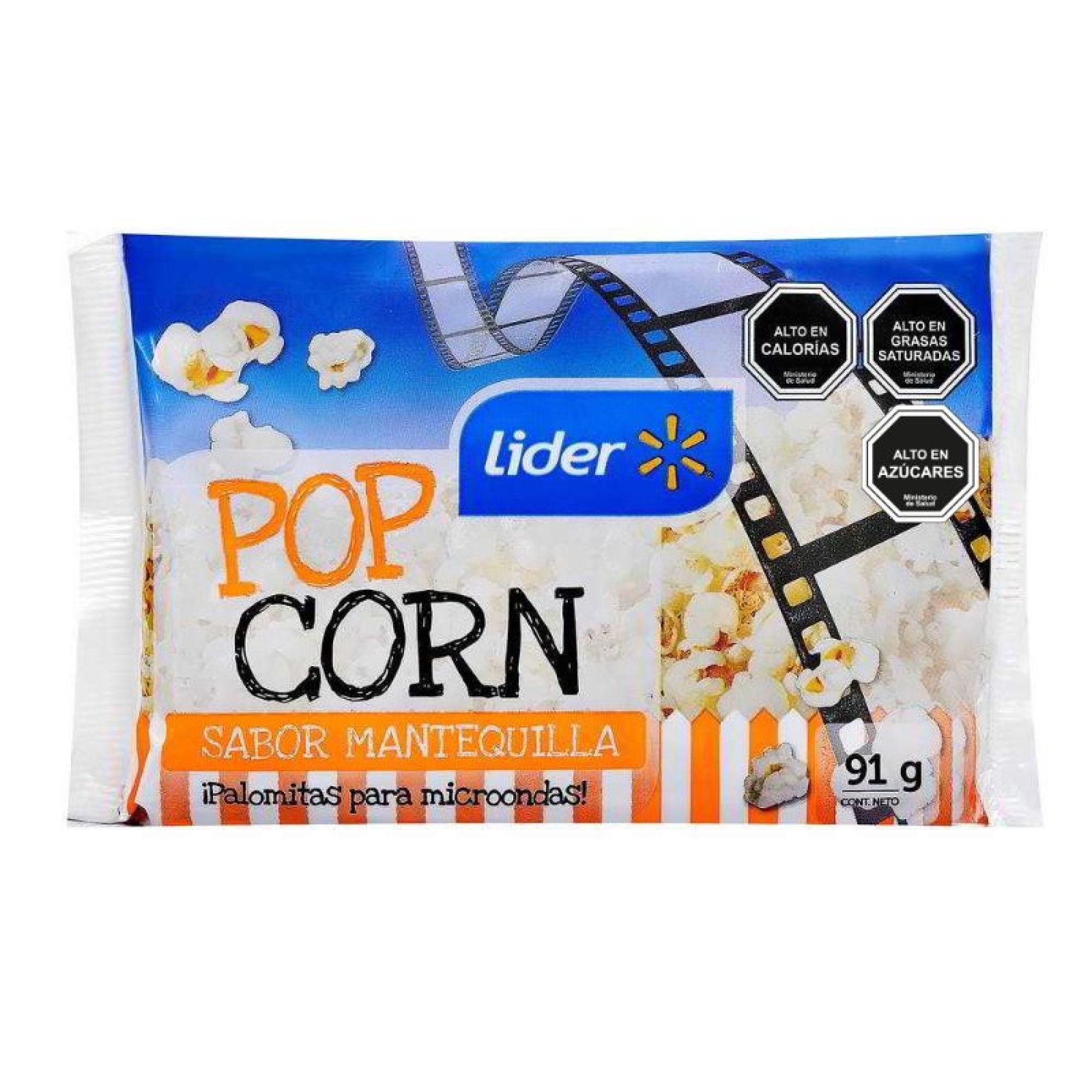 Cabritas Para Microondas Mantequilla 91 g Lider
