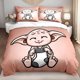 thumbnail image 1 of 3pcs Bedding set Bedding Cushion Cover 3pcs. Dobby The House Elf Print Duvet Cover Set, 1 of 1