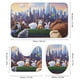 thumbnail image 3 of La vida secreta de tus mascotas-theme 4-Piece Shower Curtain Set with Rugs, Waterproof Bathroom Decor Set Includes Bath Mat, U-Shaped Rug, Toilet Lid Cover and Curtain with Hooks, 3 of 6