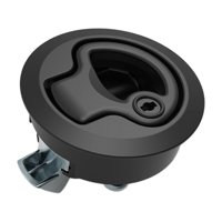 Magideal - Pestillo Empotrado Con Compartimento Para Llaves, Accesorios De Bloqueo De Pestillo Empotrado Para Kayak, Pestillo De Escotilla De Cubierta De Barco, 1 Pc