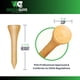 thumbnail image 2 of Tees de Golf Wedge Guys 3,8 cm 100 piezas de bambú duraderos, 2 of 7