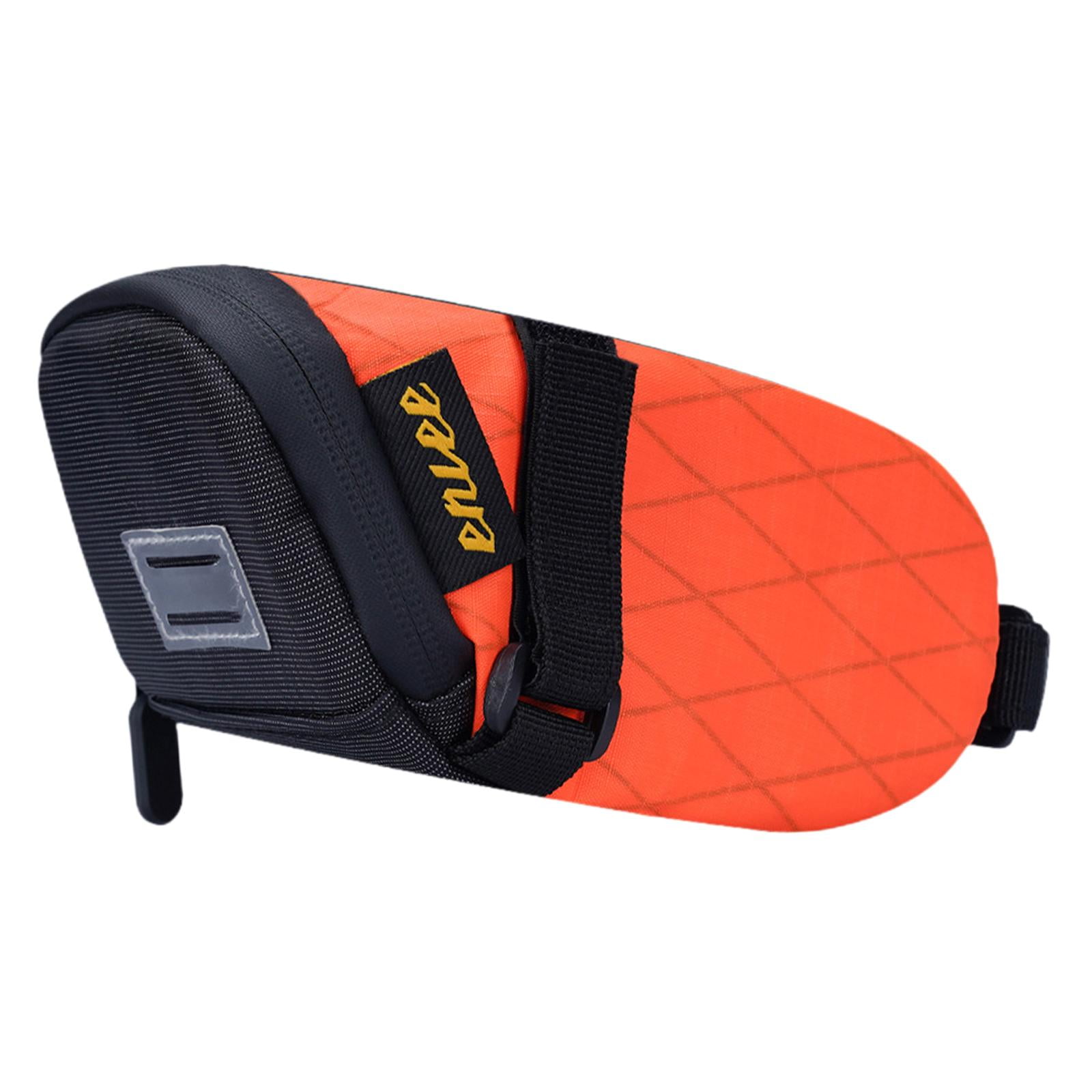 Ioensy - Bolsa De Silla De Montar Bolsillo De Cola Portátil Para Bicicleta De Montaña En Bicicleta Viaje Naranja