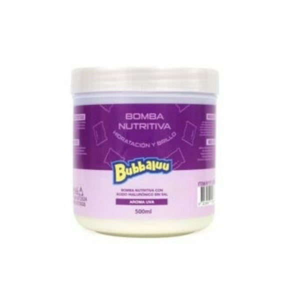 |Bomba Nutritiva Bubbaluu Uva 500 ML