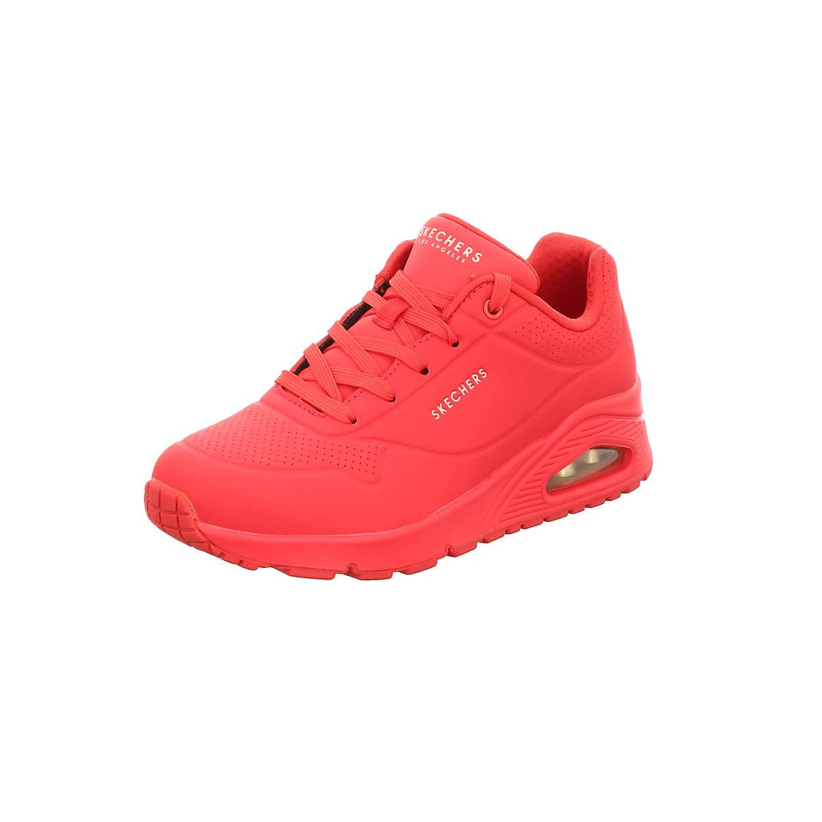 Zapatilla Skechers Skecher Street Uno Stand On Air Para Mujer, Color Rojo