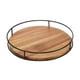 thumbnail image 4 of Bandeja Giratoria De Madera, Organizador De Estante De Especias Para Estación De Café, Isla De Cocina, 4 of 5