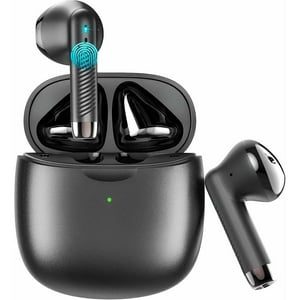 Aaronmei Auriculares Inalámbricos Bluetooth 5.4 Negro