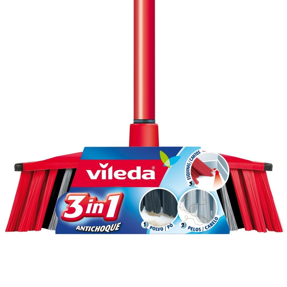 Vileda - Escobillón 3 En 1 Action