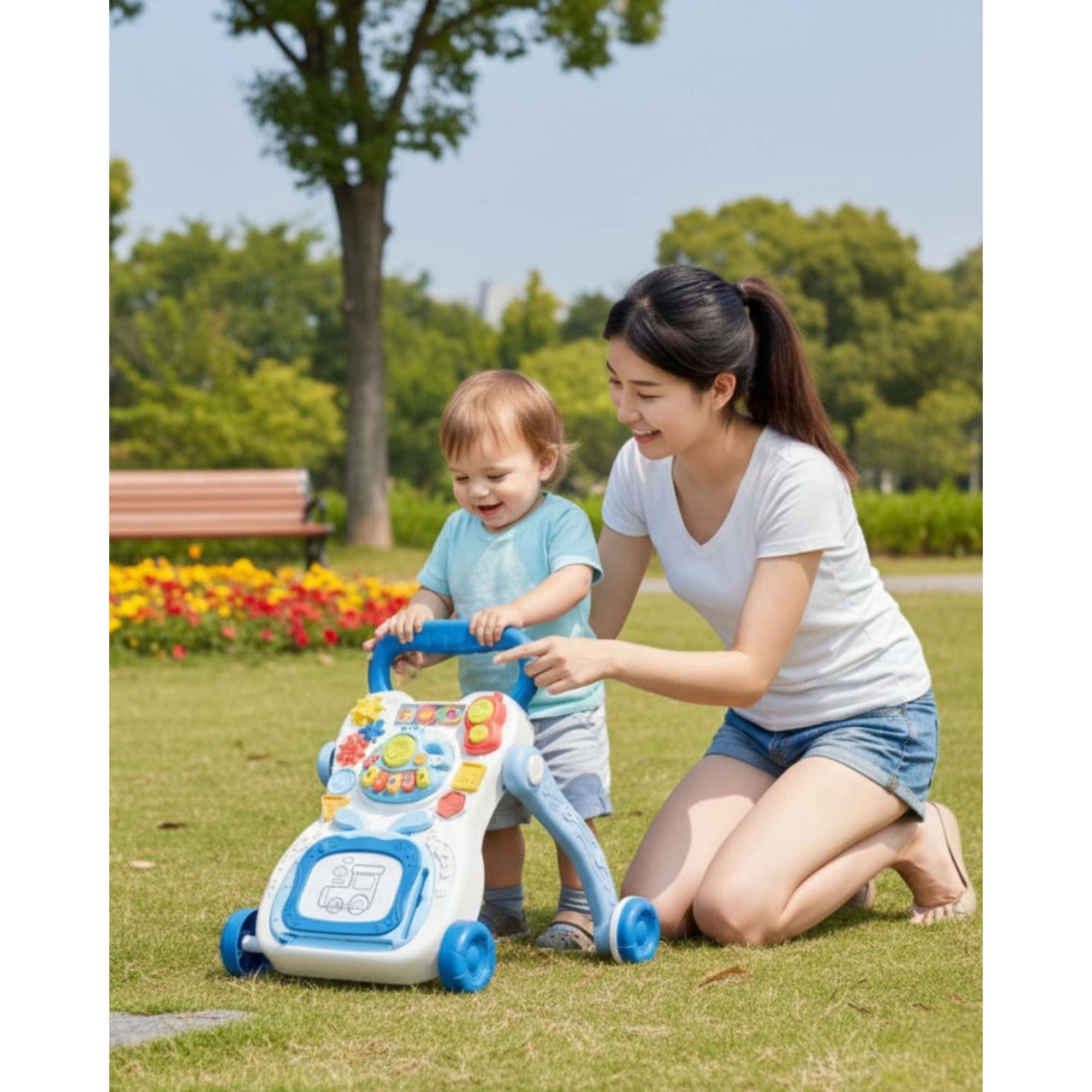 Todo Para El Hogar - Caminador Andador Musical Interactivo Para Bebes