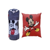 Genérico - Pack Manta Infantil + Cojín Niño Diseño Animado 19O2