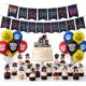 thumbnail image 1 of Kit Cumpleaños Transformers Banner Globos Toppers 62 Pzs, 1 of 10