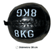 thumbnail image 2 of Balón Medicinal 8 kg de Ecocuero Antideslizante para CrossFit, 2 of 2