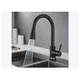 thumbnail image 3 of Llave Monomando Lavaplatos Extensible 3 Modos Cocina Niquel, 3 of 5