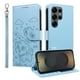 thumbnail image 2 of Funda Billetera FOXDOCK Compatible con Samsung Galaxy S25 Ultra, Diseño Perrito Tierno, Ranuras para Tarjetas y Soporte Plegable, 2 of 6