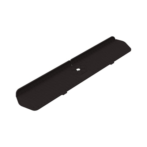 Magideal - Grifo Grande Absorbente Contra Salpicaduras, Fregadero Antideslizante, Fregadero De Cocina Reutilizable, Alfombrilla Contra Salpicaduras Para Hotel, R , Negro