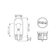 thumbnail image 3 of Kit Ampolletas Bosch Cola de Pez W5W T10, 3 of 3