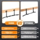 thumbnail image 3 of Barra de dominadas ONETWOFIT 107 cm, capacidad 350 lb (159 kg), 3 of 8