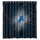 thumbnail image 1 of Cortina de ducha de los Detroit Lions, juego de cortina de baño con ganchos, tamaño 66 x 72 pulgadas, 1 of 3