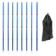 thumbnail image 3 of Sticks De Entrenamiento De Fútbol 6 Pies Ajustables Para El Entrenamiento De Baloncesto Mejora La Agilidad Azul, 3 of 4