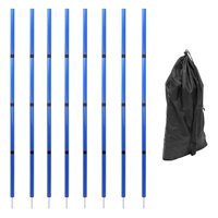 Magideal - Palos De Entrenamiento De Fútbol Palos De Entrenamiento De Fútbol Palos De Práctica De Fútbol Atlético Para Baloncesto Mejora La Agilidad Manejo Del B Azul