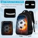 thumbnail image 4 of Mochila escolar TILYTADLY Soccer Boys 44x14x30 cm, 4 of 7