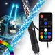 thumbnail image 1 of Luz LED de Látigo ONLINE LED STORE 61 cm RGB Inalámbrica 2 pzs, 1 of 9