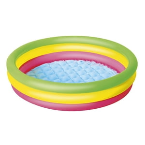 Piscina Inflable Bestway Redonda Para Niños 102X25Cm Amarillo Tamano Unico