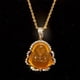 thumbnail image 1 of 1pc Luxury Buddha Necklace for Men - Shiny White and Pink Pendant Jewelry for Birthdays and Special Occasions, 1 of 5