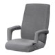 thumbnail image 3 of Oficina En Casa Silla Para Computadora Funda De Asiento Giratoria Completamente Estirable Gris XL, 3 of 5