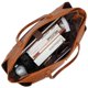 thumbnail image 5 of Bolso Weekender ELLE Compass de Cuero Vegano 32L Marrón, 5 of 9