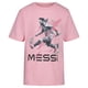 thumbnail image 3 of Remera Messi para niños, corte slim fit, de algodón, con gráfico, 3 of 4