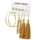 thumbnail image 2 of 6 pares surtidos de aros múltiples gota cuelgan aretes largos borla Set Type5, 2 of 3