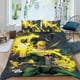 thumbnail image 2 of Ojos de Wakanda Conjunto de sábanas temático, trío de piezas, cómodo y amigable con la piel, diseño único, regalo de decoración para el hogar para familiares, amigos y fans, 90 cm * 190 cm, 2 of 6