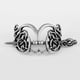 thumbnail image 1 of Viking Celtic Hair Clips - Silver Knotted Hairpin for Ladies & Women, 1 of 5