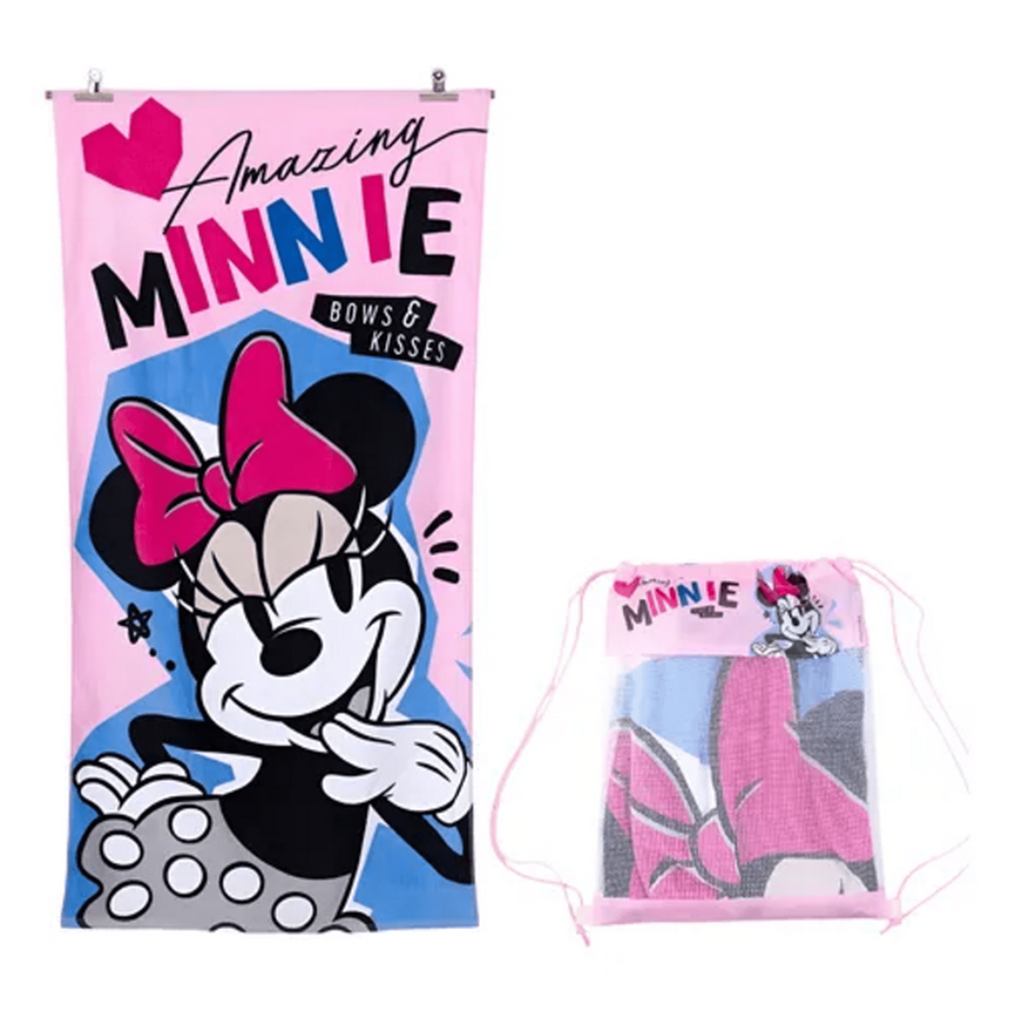 Genérico - Toalla De Playa Infantil Con Morral 70x140 Cm Varios Diseños