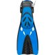 thumbnail image 3 of Tacón corto Fins Cressi Tonga, ajustable, abierto, negro y azul, L, XL, 3 of 7