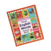 Magideal - Primeras Palabras En Inglés, Libro De Sonidos, Aprendizaje De Palabras, Aprendizaje Temprano, Juguete Educativo, Lectura De Puntos, Aprendizaje De Voc