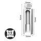 thumbnail image 2 of Dado Para Sensor Oxigeno Sonda Lambda 22mm plata, 2 of 4