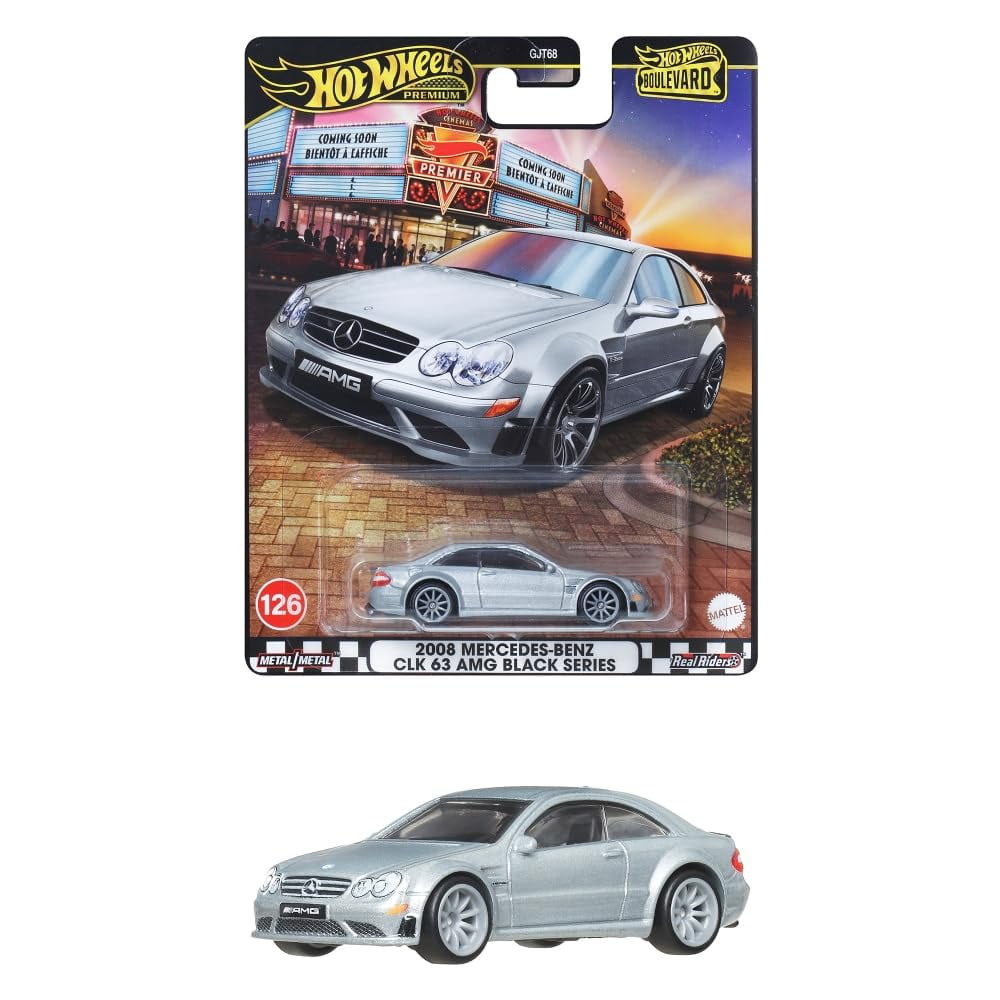 Auto De Juguete Mattel Hot Wheels Mercedes-benz Clk 63 Amg 2008