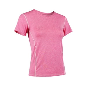 Samia - Polera Deportiva Básica Rosada S