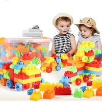 Genérica - Pack 150Pcs Bloques De Construcción Plastica Para Niños