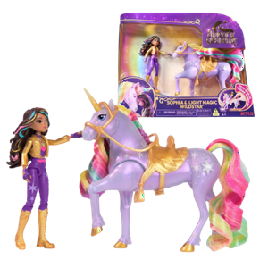 Unicorn Academy - Academia Unicornio Sophia Y Unicornio Con Luz