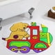 thumbnail image 5 of Alfombra Redonda Infantil Las Aventuras De Spot Felpa Coral 60cm, 5 of 6