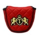 thumbnail image 2 of Mazo De Golf Putter Head Cover Funda Protector De Golf Para Golfistas Regalo Al Aire Libre Rojo, 2 of 5