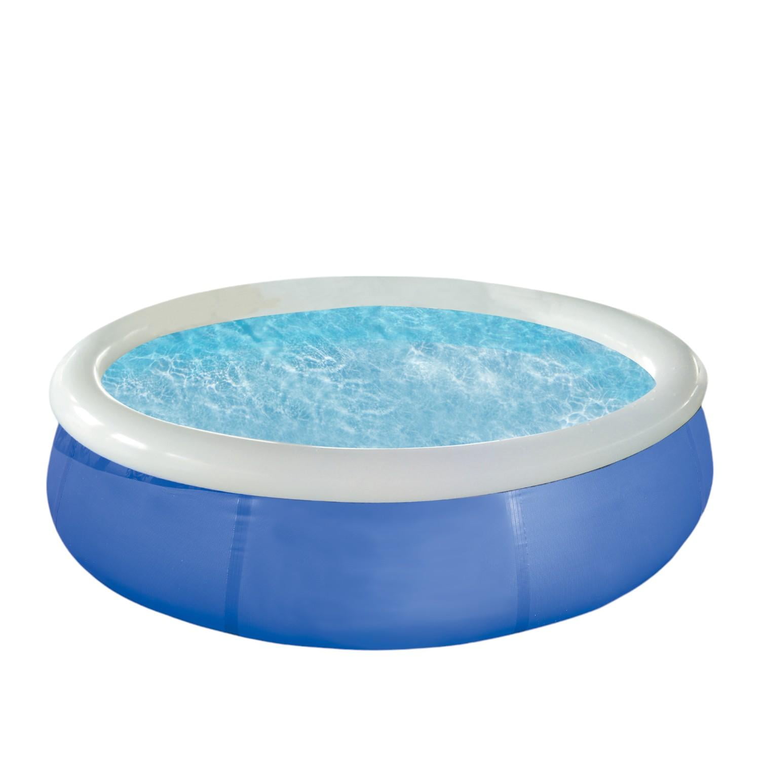 Piscina Bestway Redonda Fácil Armado 1.68mx51cm 900 L Azul Azul