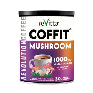 Revitta Wellness - Café Coffit Mushroom + Melena De León 300 Grs. Hongo Adaptógeno